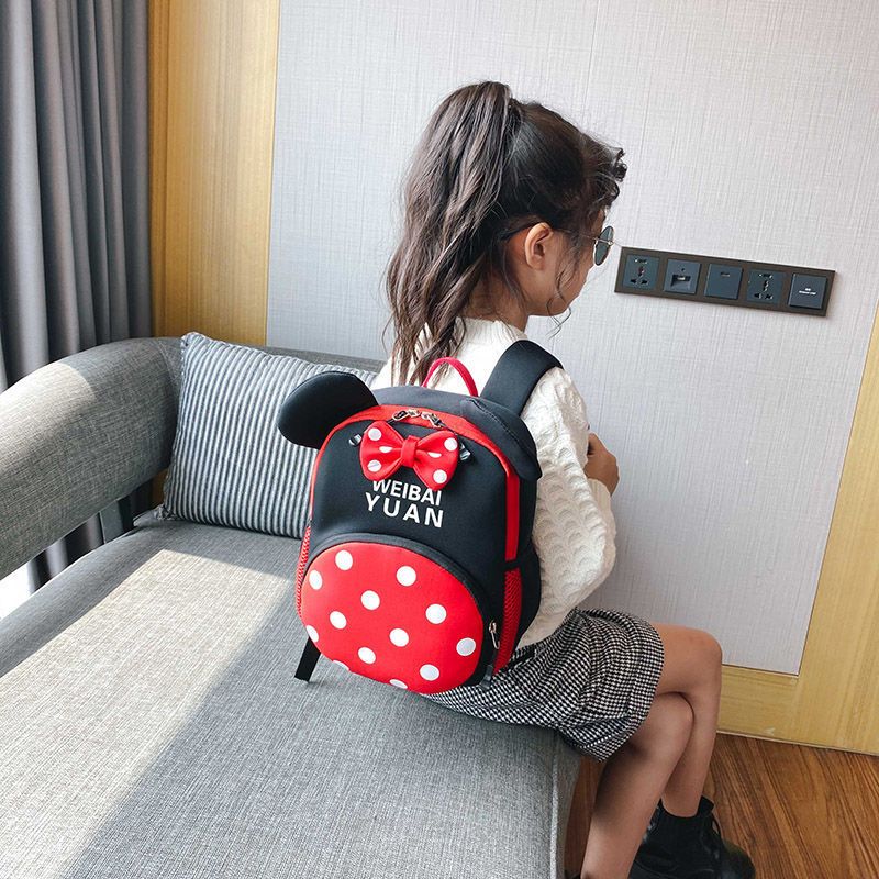 幼儿园可爱卡通书包3-6岁5宝宝小班中班大班双肩包儿童小女孩背包 小号米妮实惠版建议购买