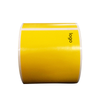开仰(KAIYANG)PM-8050Y-TT-SC预印logo设备标签不干胶标签纸80*50mm/150片/卷 黄底