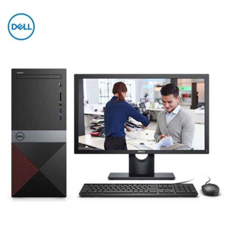 戴尔3671 i3-9100/8G/1T+128固态/集显/质保4年 WIN10专业版 单主机
