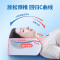 奥罗玛斯 防侧睡颈椎枕记忆棉固定仰睡枕睡觉不压脸美容枕防皱纹睡眠枕头 白色3628!