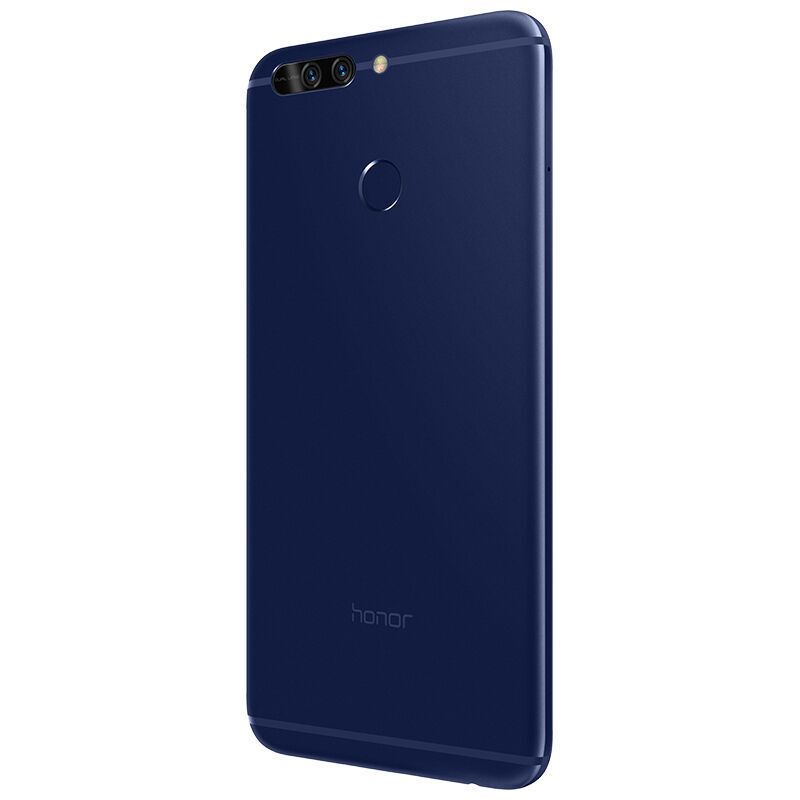 华为(HUAWEI)荣耀V9 全网通 移动联通电信4G手机 指纹解锁智能手机 标配版(6GB+64GB) 极光蓝