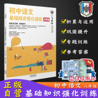 一飞冲天初中语文基础知识强化训练八年级积累与运用巩固提升初二