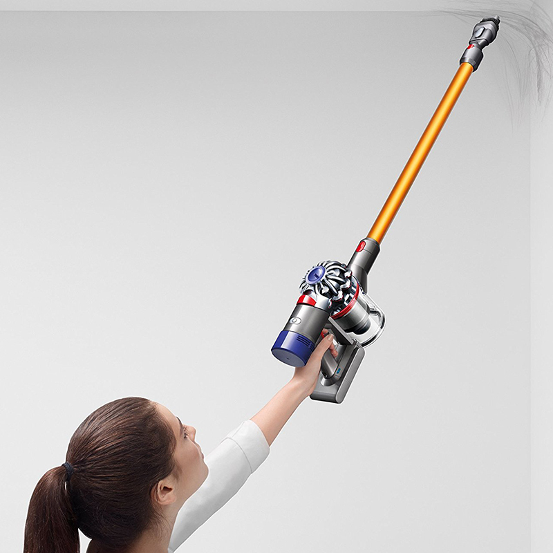 dyson戴森v8absolute无线手持吸尘器6吸头家用除螨425w054l尘桶吸力