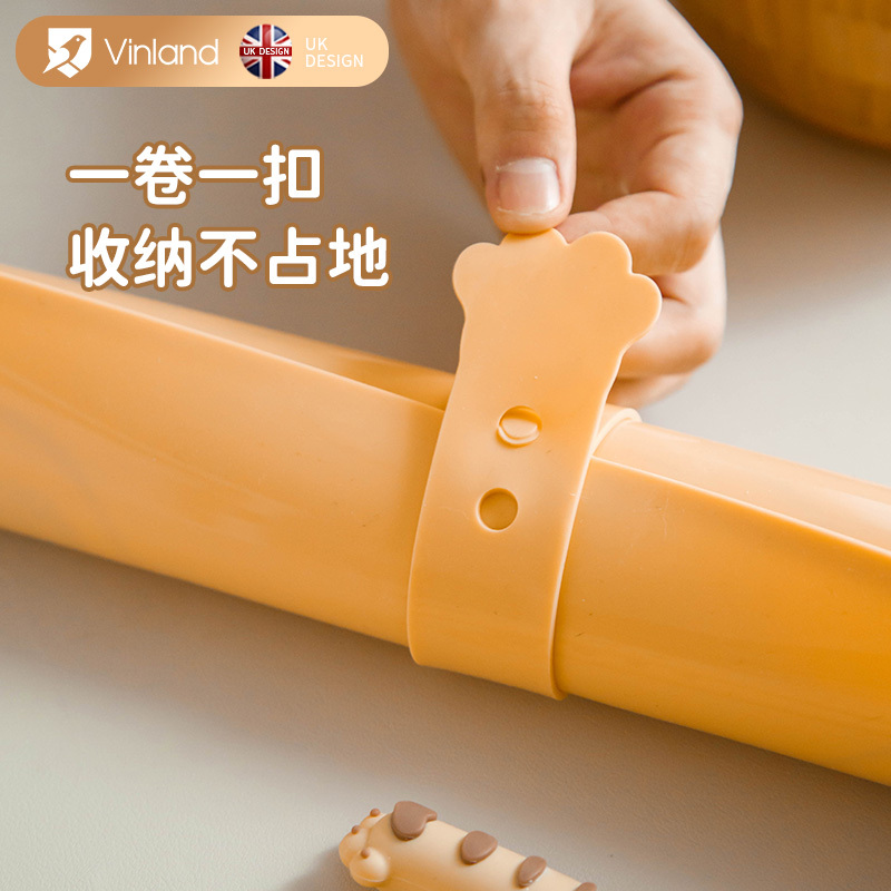 vinland揉面垫加厚家用食品级硅胶垫案板和面垫面板擀面垫