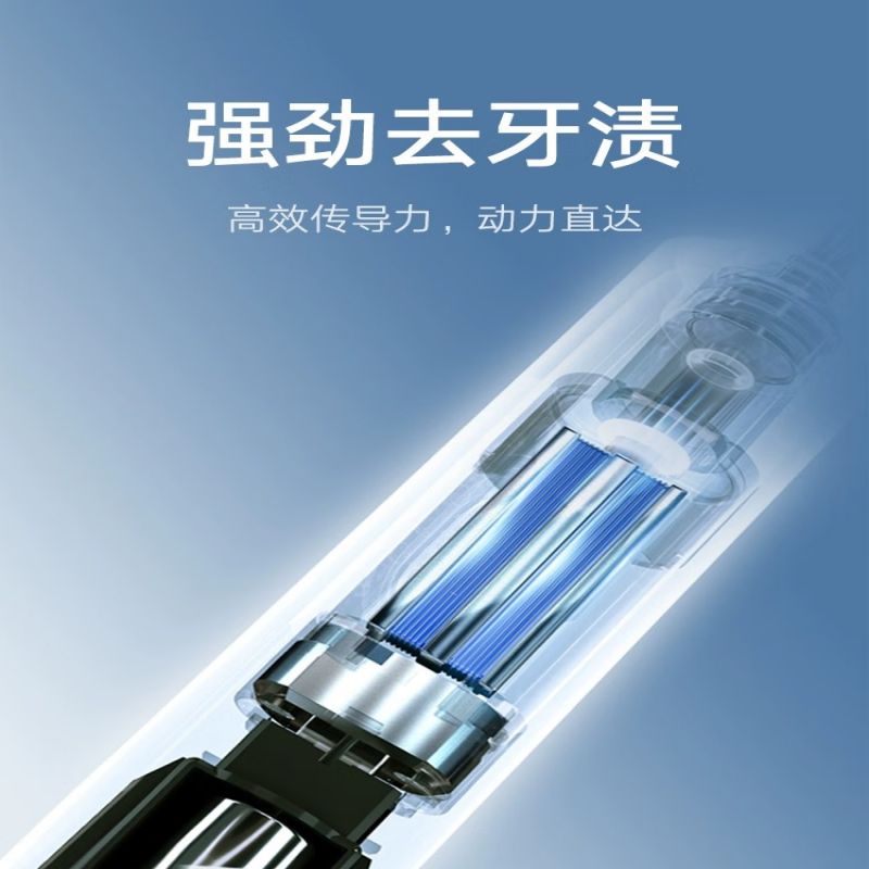 小米(mi)米家声波电动牙刷T700智能防水无线快充 MES604高清大图