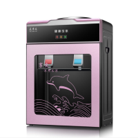 台式饮水机迷你型温热小型迷你家用宿舍学生节能开水机|玫瑰金 温热