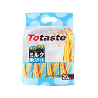 Totaste土斯牛奶味饼干棒320g 办公休闲咸味手指饼干饼干零食品