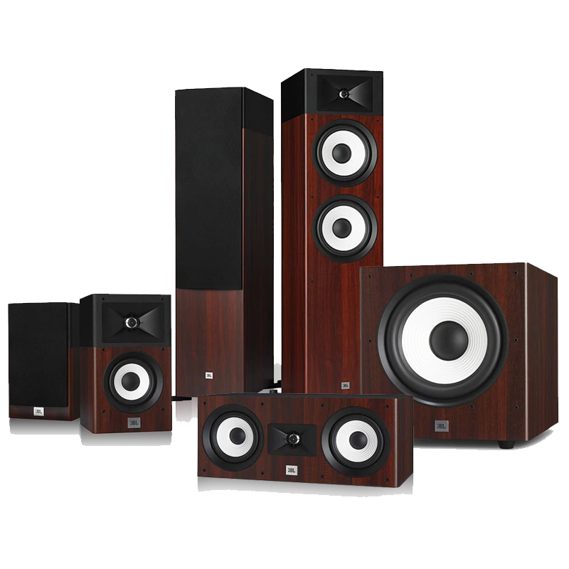 JBL STAGE 190 音响 音箱 5.1 家庭影院 电视音响 落地木质组合音响 客厅影院 音响套装高清大图