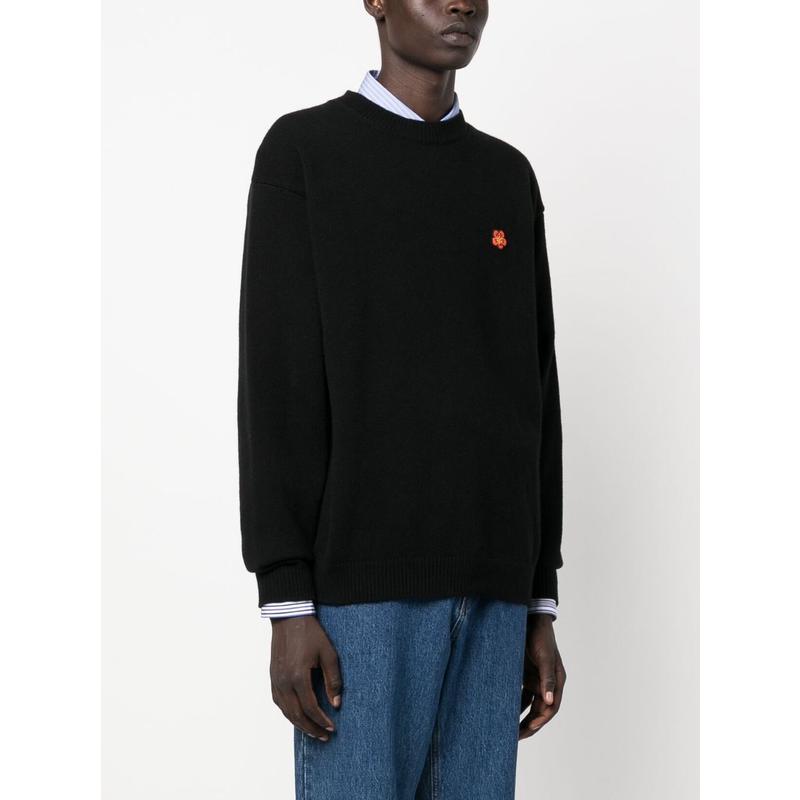 KENZO 纯羊毛男装套头衫宽松版型