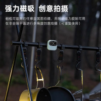 小默魔法相机一机两用家用监控器360度高清手机远程监控摄像头强力磁贴摄影机vlog拍摄亲子时光运动户外 哈利红