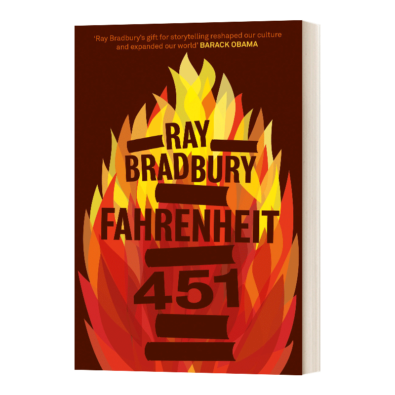 我们 [正版]华氏451度 英文原版 Fahrenheit 451 英文版 反乌托邦小说 进口英语原版书籍 可搭美丽新世