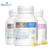 Bio Island 鳕鱼油90粒+ 婴幼儿DHA 60粒 + 孕妇DHA 60粒