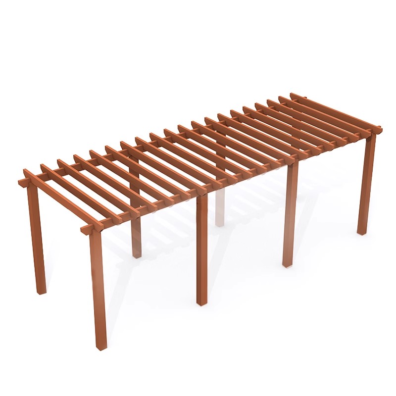 安虎 户外防腐木长廊 AH-CL01 平方米高清大图