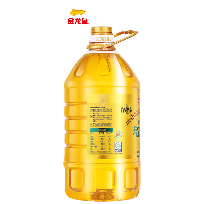 金龙鱼 谷维多 双一 万稻米油 5L (单位:桶)