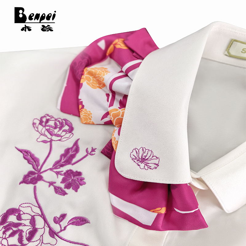 本派 丝巾 均码 条高清大图