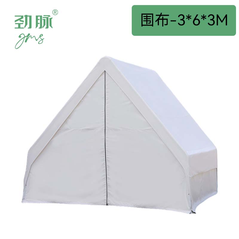 劲脉 三角遮阳帐篷 围布-3*6*3M 顶高清大图