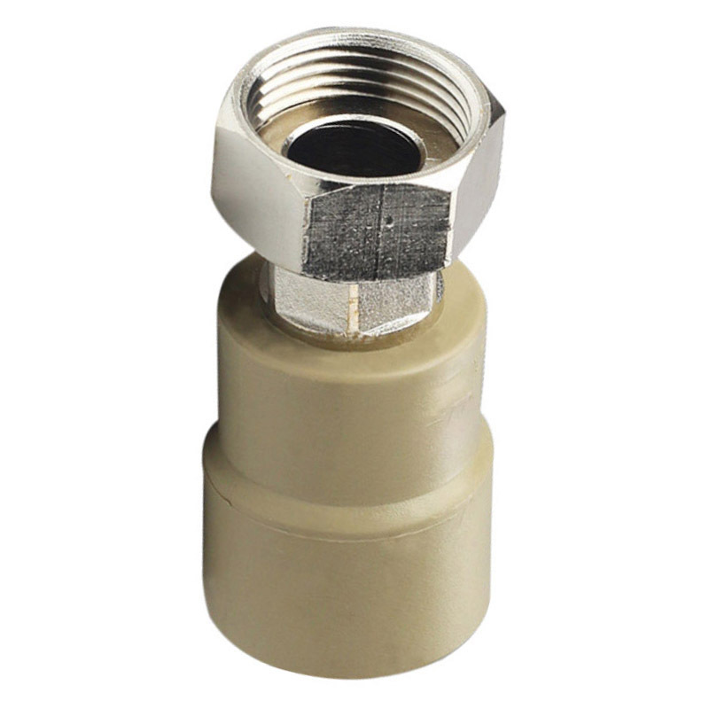 联塑 PPR 活接头Ⅰ(塑胶管与金属外螺纹)灰色 DN25X1/2“