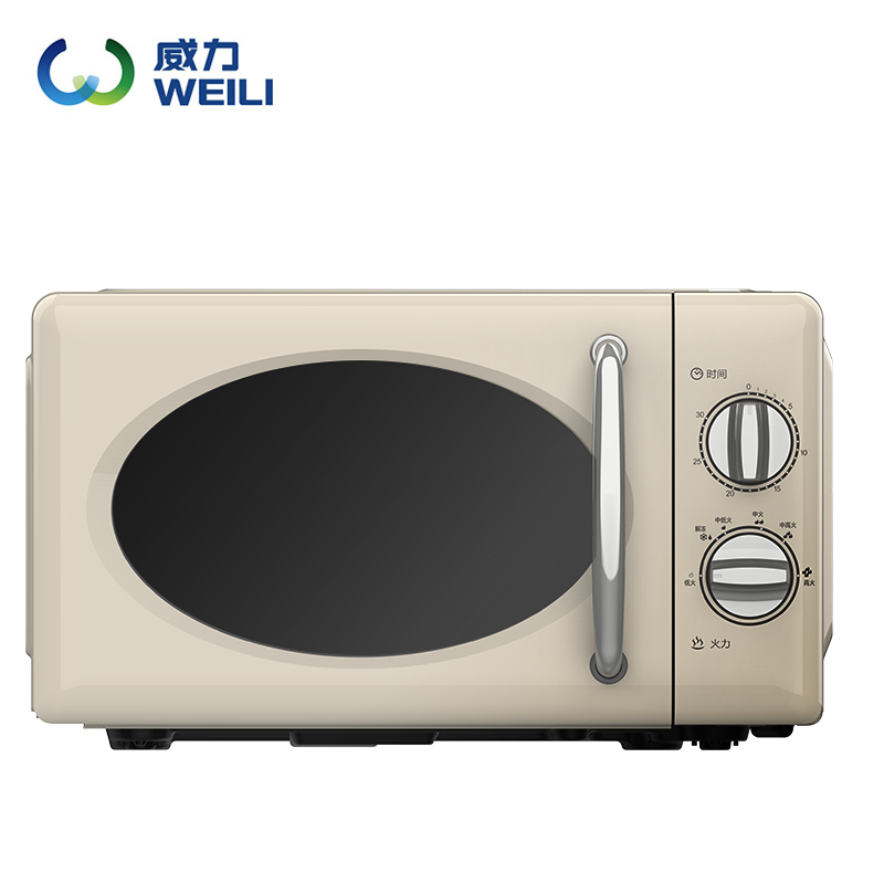 威力20MX30-L微波炉家用小型转盘机械式全自动迷你20L速热微波炉