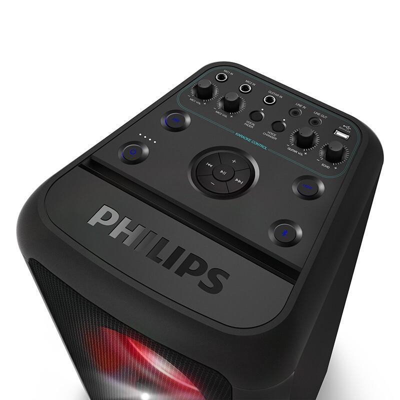 飞利浦philipsnx200广场舞音响大功率超重低音派对k歌家用户外音箱nx