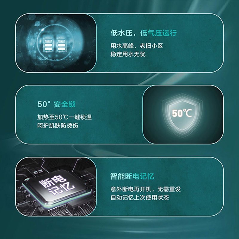 海尔(Haier) 燃气热水器双增压零冷水冷凝式一级能效 家用恒温 零冷水JSLQ27-16ECO-R3U1