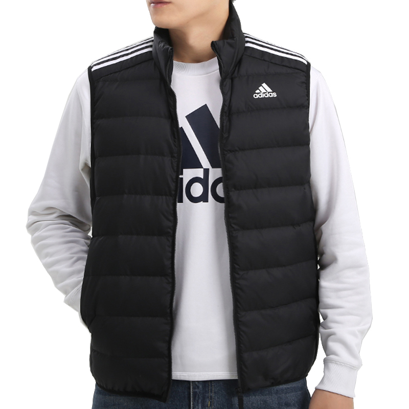 adidas阿迪达斯男马甲背心gh4583视频