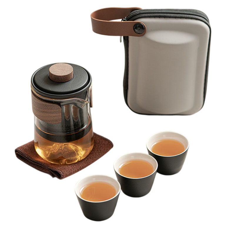卫未来 随身茶具 一壶三杯 套高清大图