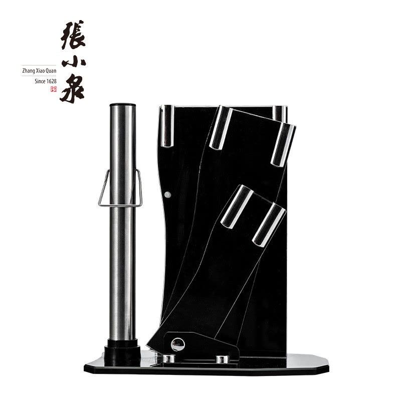 张小泉 银睿套刀六件套 厨房套刀 切片刀切菜刀斩骨刀多用 D40500100图片