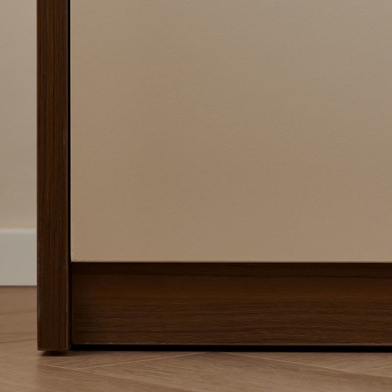 全友家居新中式书柜玻璃展示柜书房文件柜落地靠墙收纳储物柜图片