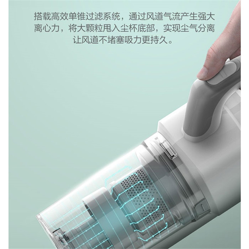 美的(Midea)吸尘器立式手持推杆二合一 家用强劲吸力吸尘器SN7 低噪清洁 多用吸尘器 轻便手持 强力吸尘手持吸尘器高清大图