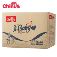 雀氏(chiaus)婴儿纸尿裤/尿不湿 中号M96片(6-11kg)(福建)