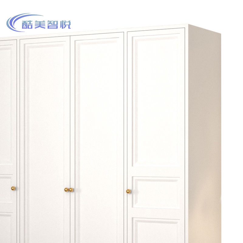 酷美智悦 钢制四门衣柜1600*550*2000mm+抽屉 KM-JZ422 个高清大图