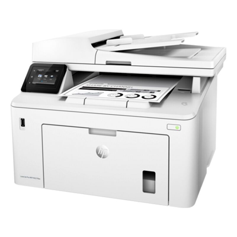 惠普(HP) HP LaserJet Pro MFP M227fdw黑白激光多功能一体机 A4 打印 复印 扫描 传真高清大图