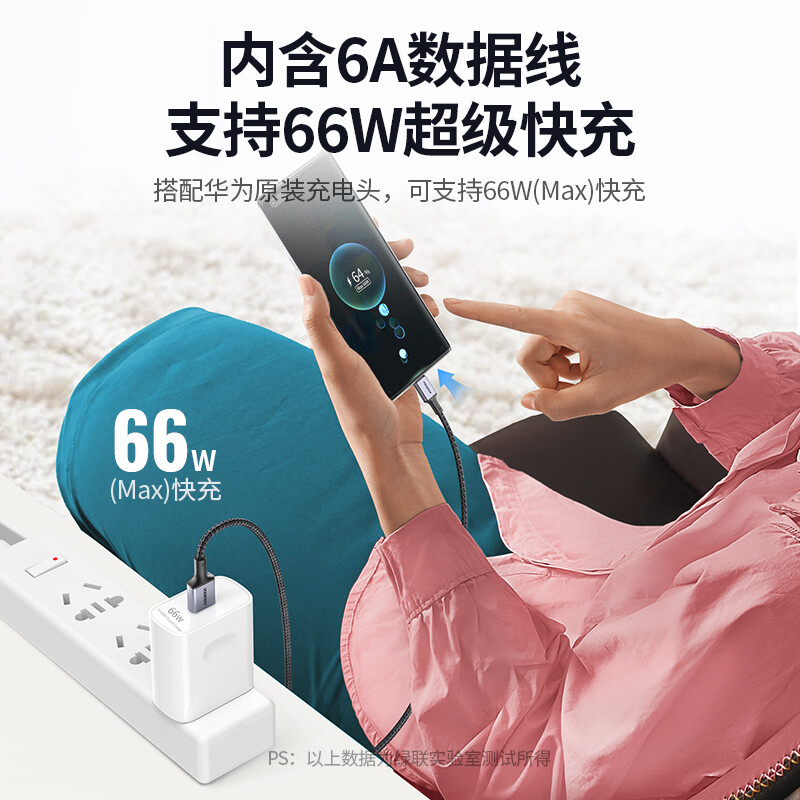 绿联双USB车载充电器输出总功率:34.5W Max 套装 CD228/50674 (货期3-6天)高清大图