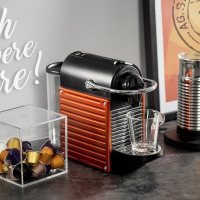 Nespresso 胶囊咖啡机 Pixie C61 意式全自动 欧洲进口 小型家用办公室咖啡机