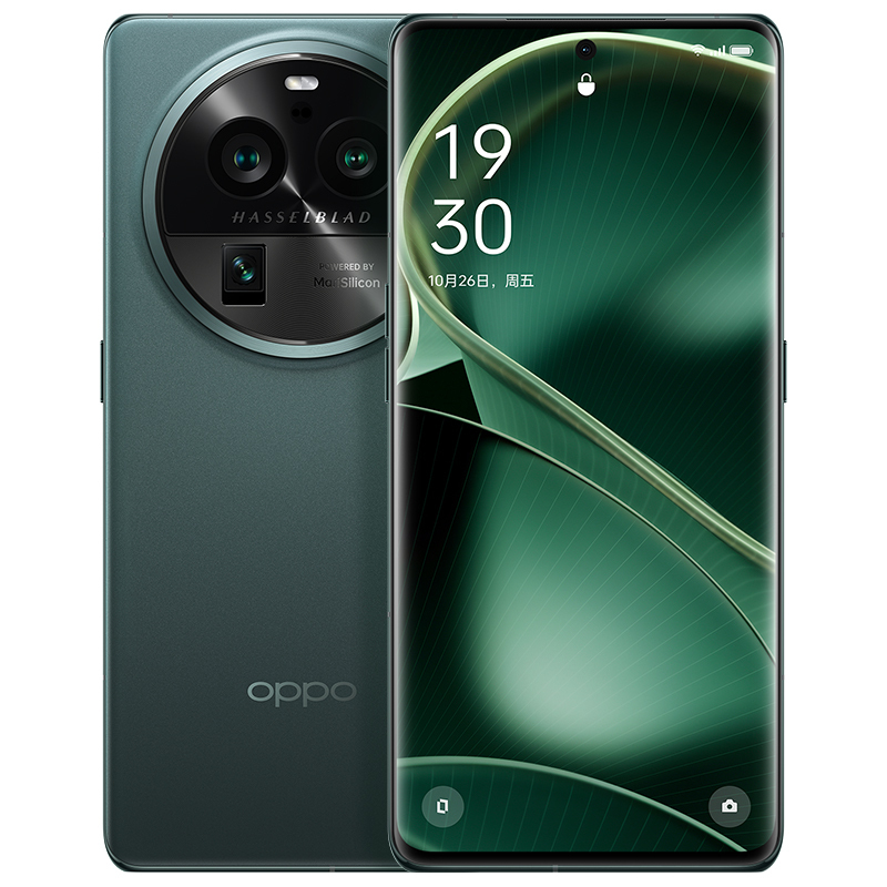 OPPO Find X6 Pro 飞泉绿 16GB+512GB 超光影三主摄 第二代骁龙8移动平台 哈苏影像 5000mAh电池 100W超级闪充 拍照游戏学生全网通5G手机