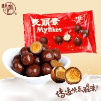 梁丰麦丽素牛奶巧克力80g 童年经典怀旧零食（代可可脂）