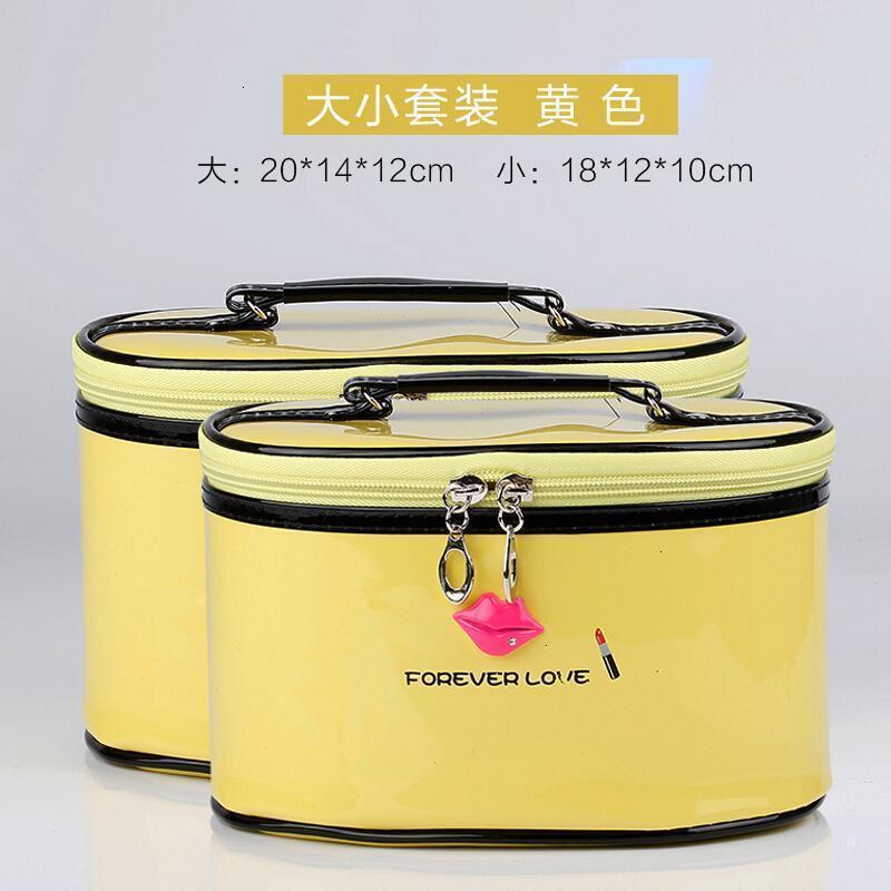 旅行化妆包便携收纳包大容量手提包防水化妆品整理盒手提化妆箱