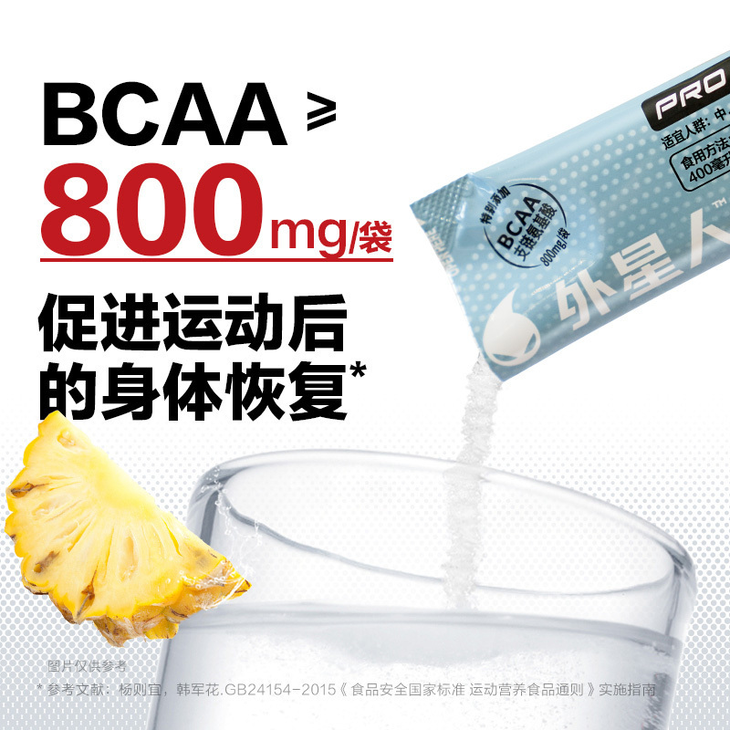 外星人电解质粉专业版西柚味组合装6盒含维生素饮料速溶固体冲饮高清大图