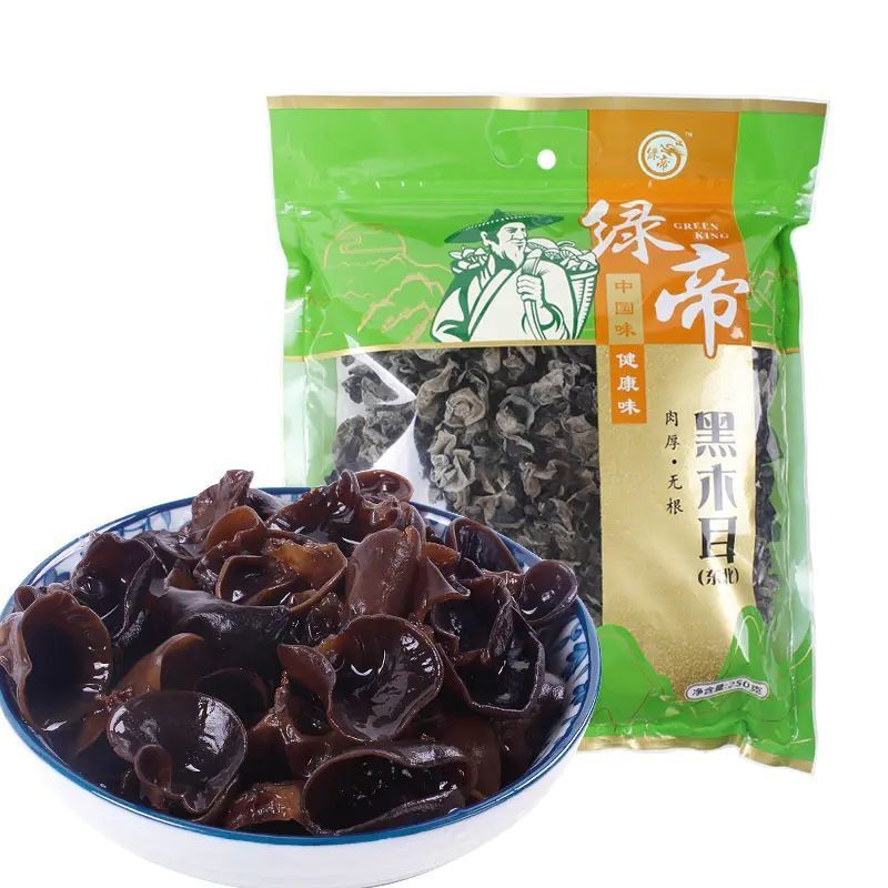 250g 绿帝黑木耳 东北土特产 椴木秋木耳黑木耳250g 南北干货特产