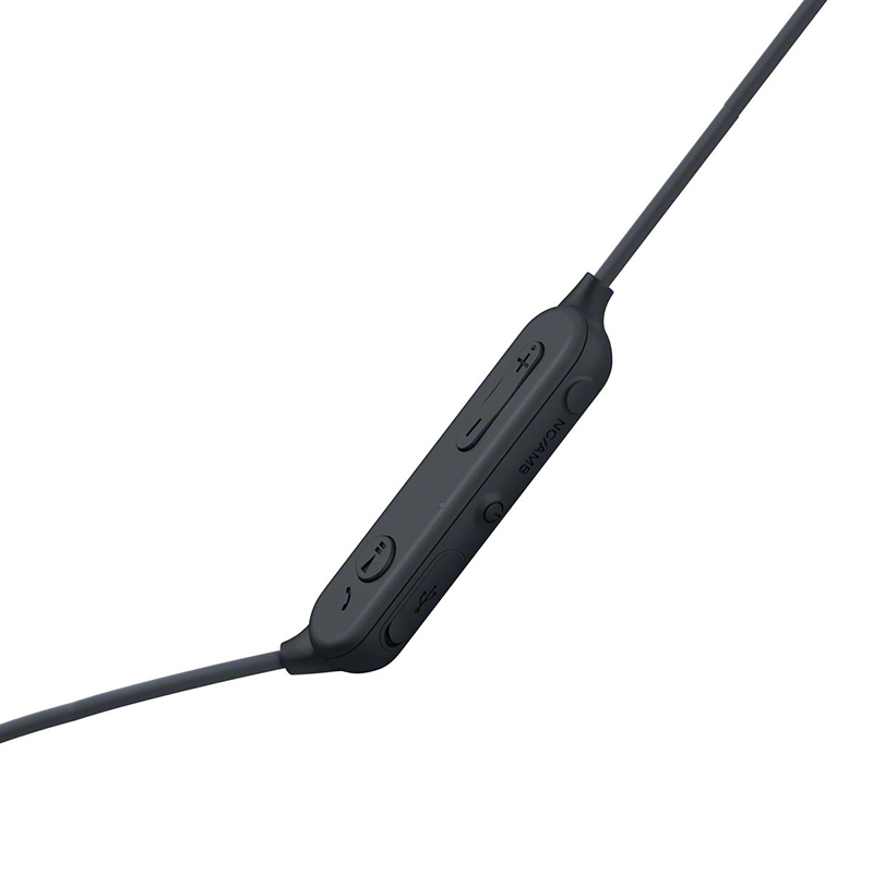 索尼(SONY) WI-SP600N 无线蓝牙运动跑步耳机 防水防汗降噪入耳式耳麦 重低音音乐运动耳 黑色