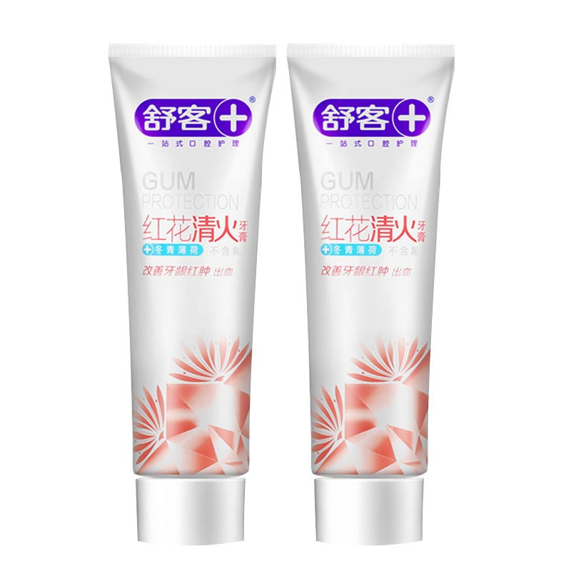 舒客(Saky) 红花 清火牙膏 120g*2支
