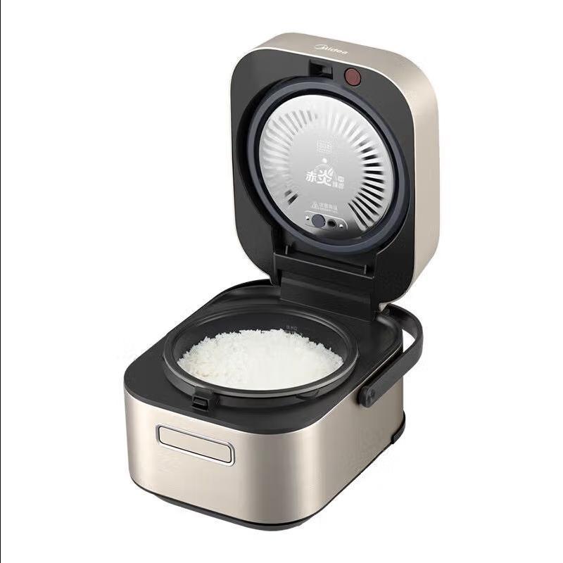 美的(Midea)智能电饭煲赤炎臻香3D立体IH加热3升电饭锅微压焖煮钛金鼎釜内胆定时预约SFB3021H(线下同款)