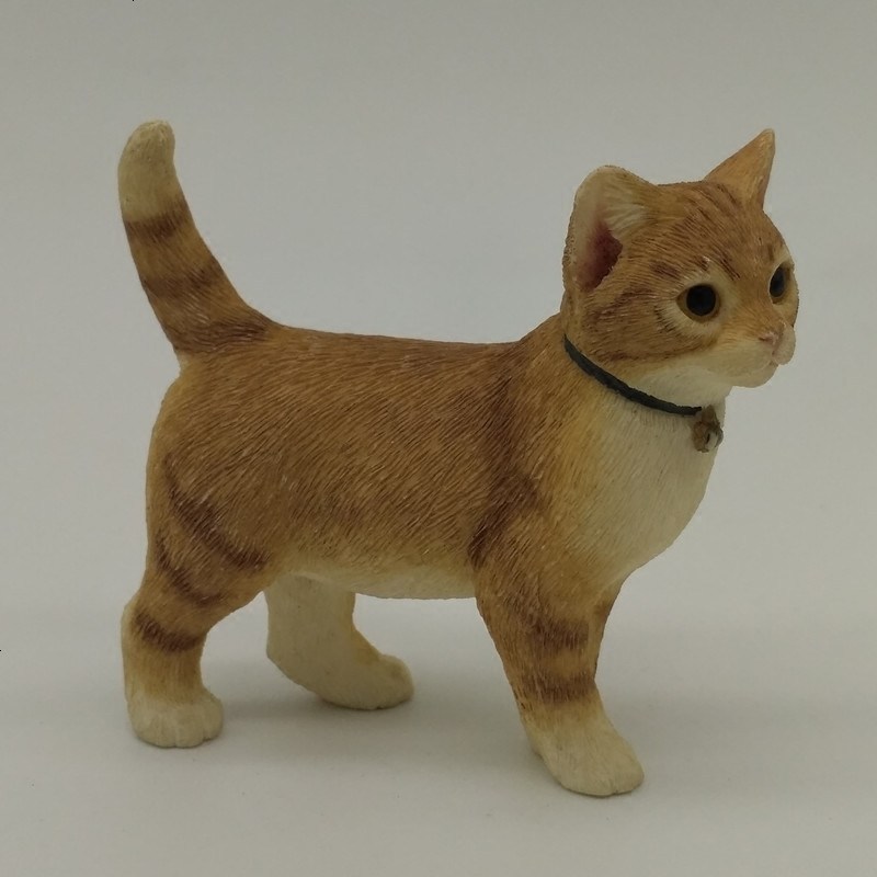仿真小猫家居装饰品摆件创意可爱礼品树脂动物猫咪工艺品摆设