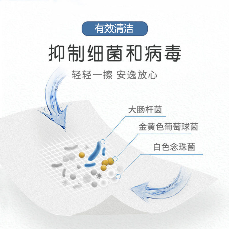 [补贴10%][240片/3包装]含75度酒精消毒湿巾办公家用卫生杀菌专用湿纸巾大包婴儿手口湿巾高清大图