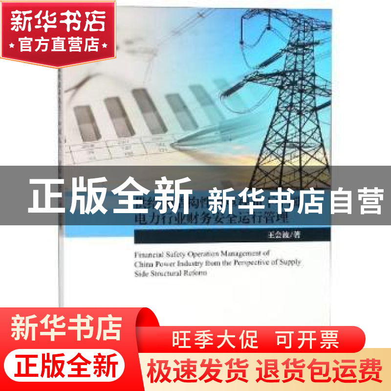 正版 供给侧结构性改革视角下中国电力行业财务安全运行管理 王会高清大图
