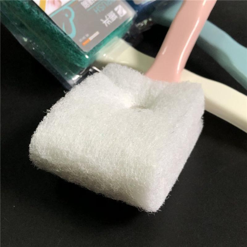 (3支装)SA120颜色随机 振兴 长柄百洁布锅刷易洁洗碗刷子带柄厨房去污清洁刷刷盘子擦