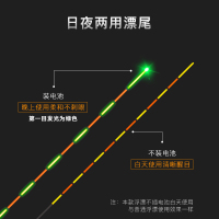 佳钓尼纳米浮漂发光电子漂d02 3号 夜钓水无影软管浮漂鲫鱼鲤鱼渔具
