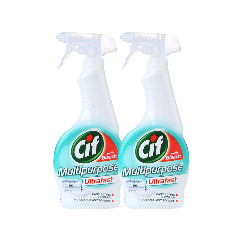 英国进口Cif晶杰多功能迅洁清洁剂450ml*2