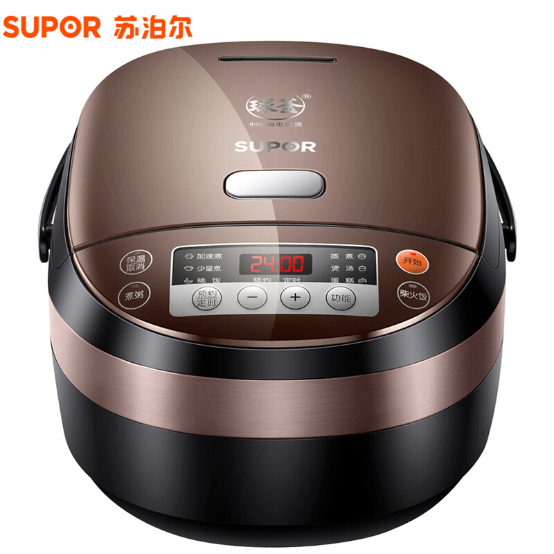 苏泊尔(SUPOR) 电饭煲 优质电饭锅 精铁球釜IH电磁加热 4L 5L可选 4升 CFXB40HC19-120