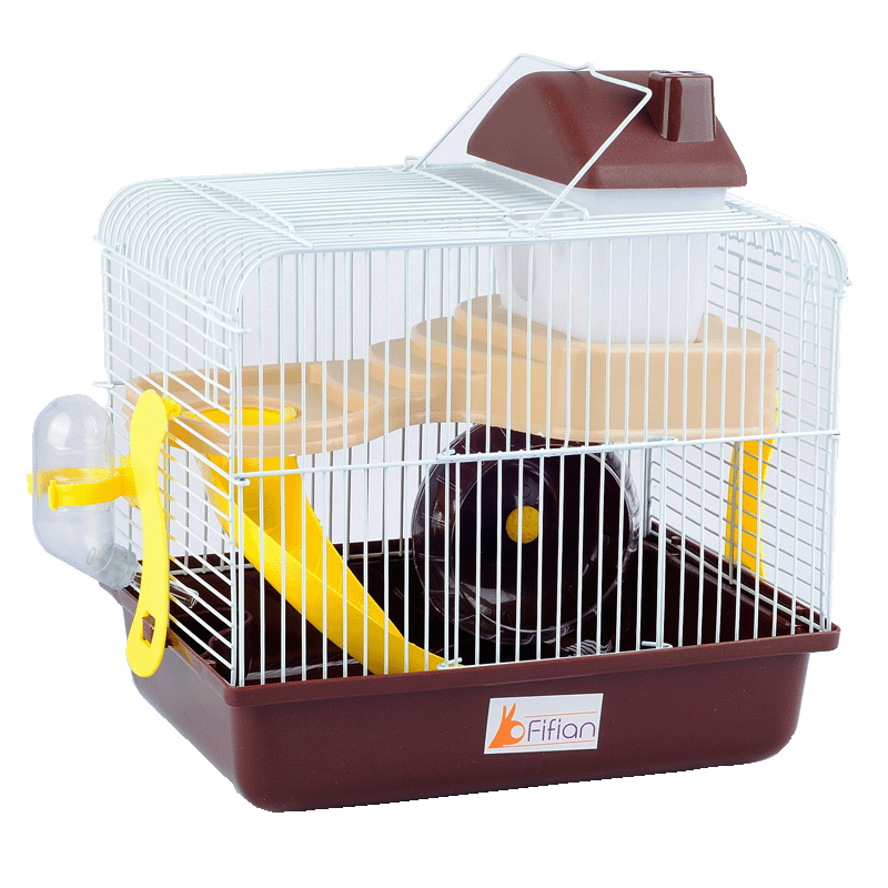 送礼包套餐小仓鼠笼金丝熊笼子大双层铁窝透明别墅用品齐全高清大图